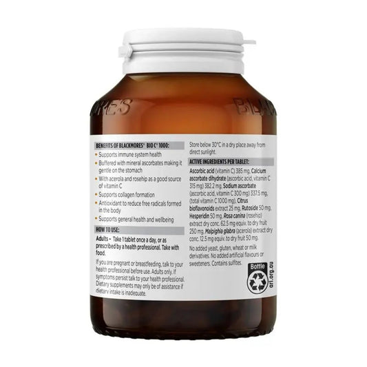 Blackmores Bio C 1000mg 150 Tablets - BeeVitamins