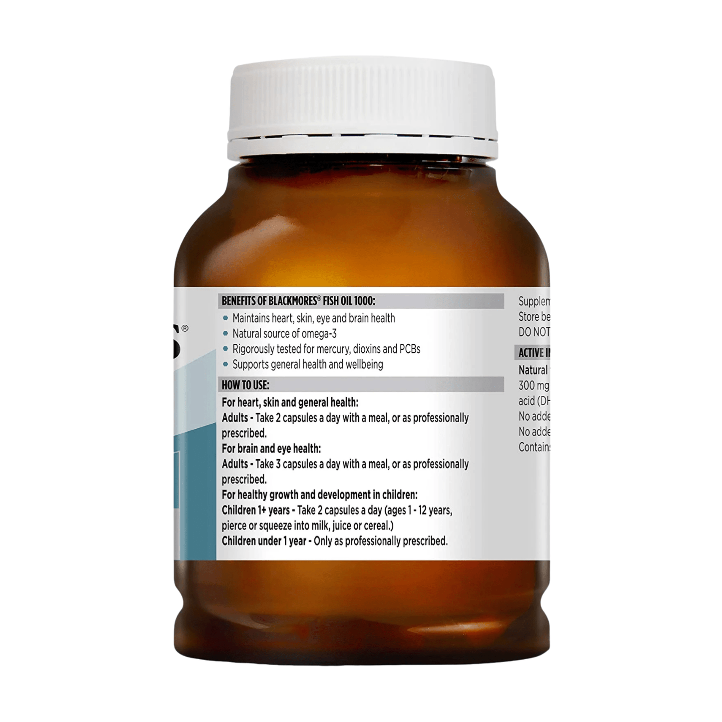 Blackmores Fish Oil 1000mg 400 Capsules - BeeVitamins