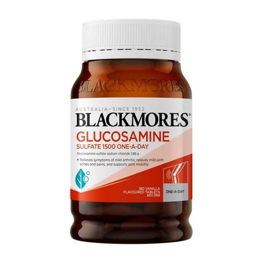 Blackmores Glucosamine Sulfate 1500 One - A - Day 180 Tablets - BeeVitamins