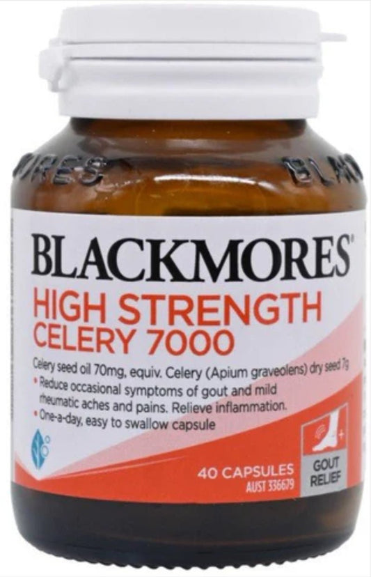 Blackmores High Strength Celery 7000 40 Capsules - BeeVitamins