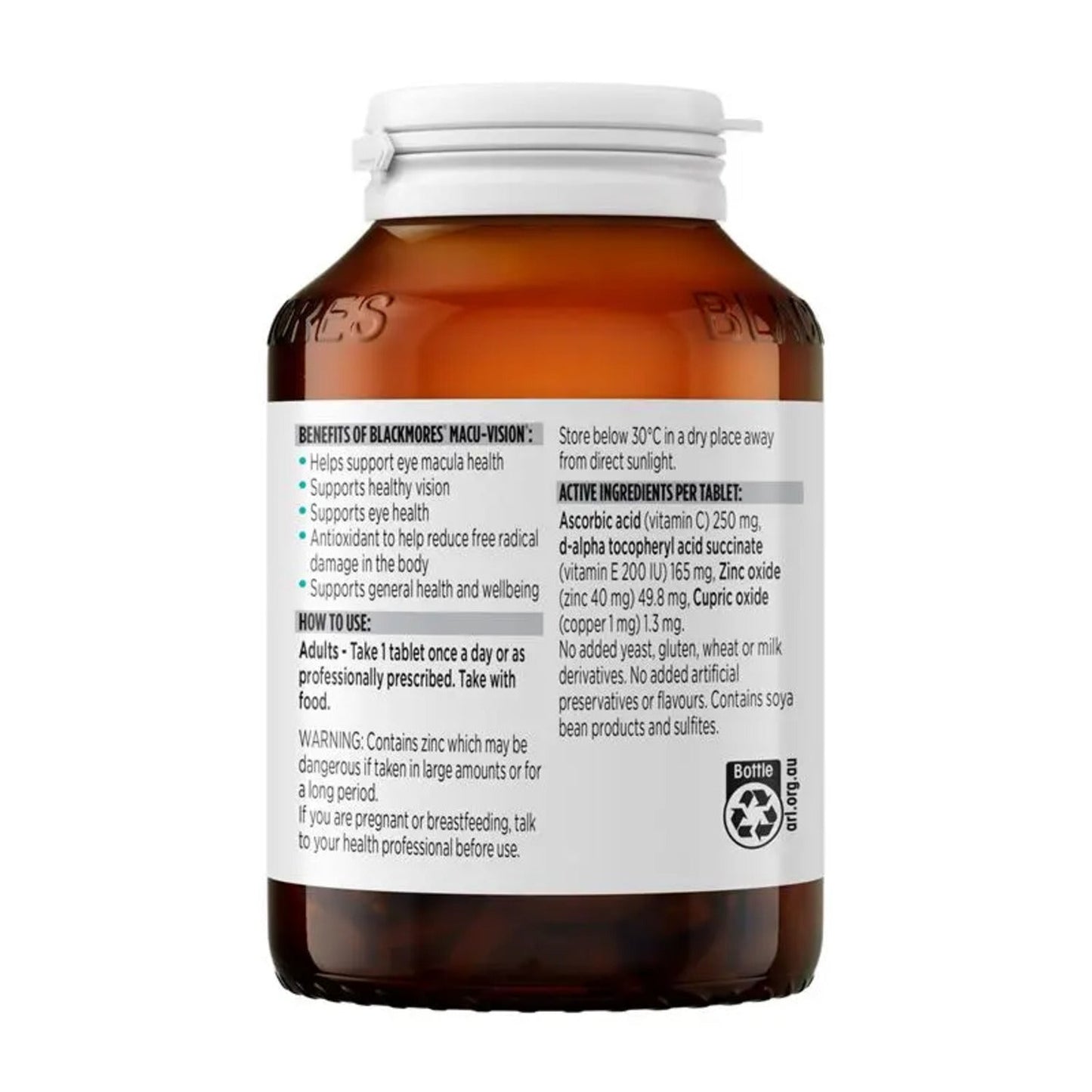 Blackmores Macu Vision 150 Tablets - BeeVitamins