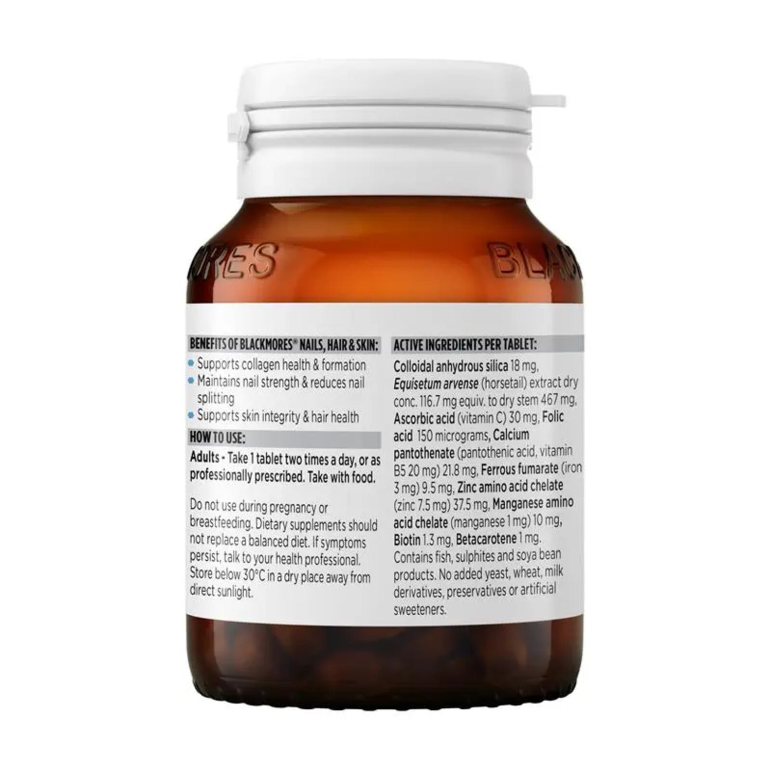Blackmores Nails Hair and Skin 60 Tablets - BeeVitamins