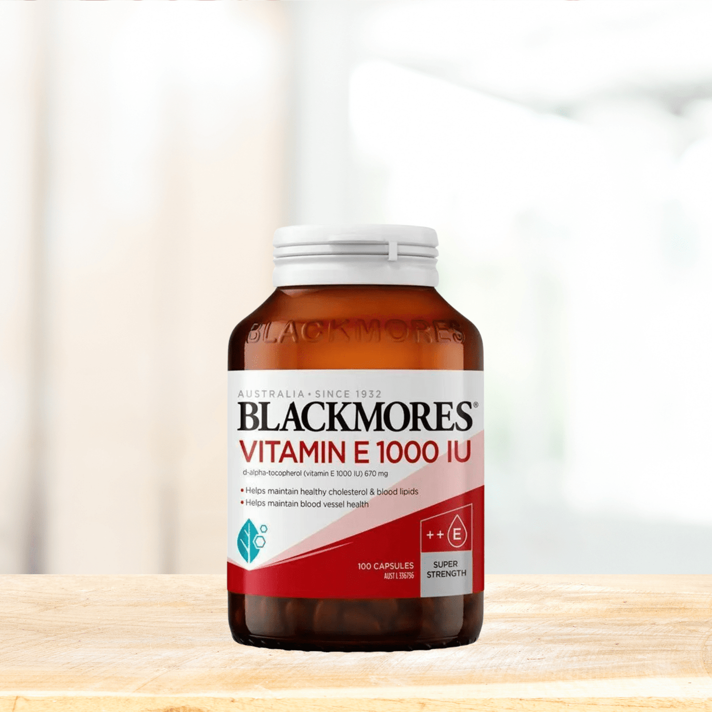 Blackmores Natural E 1000IU 100 Capsules - BeeVitamins