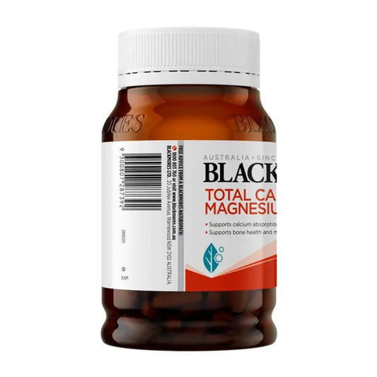 Blackmores Total Calcium Magnesium + D3 Bone Health Vitamin 200 Tablets - BeeVitamins