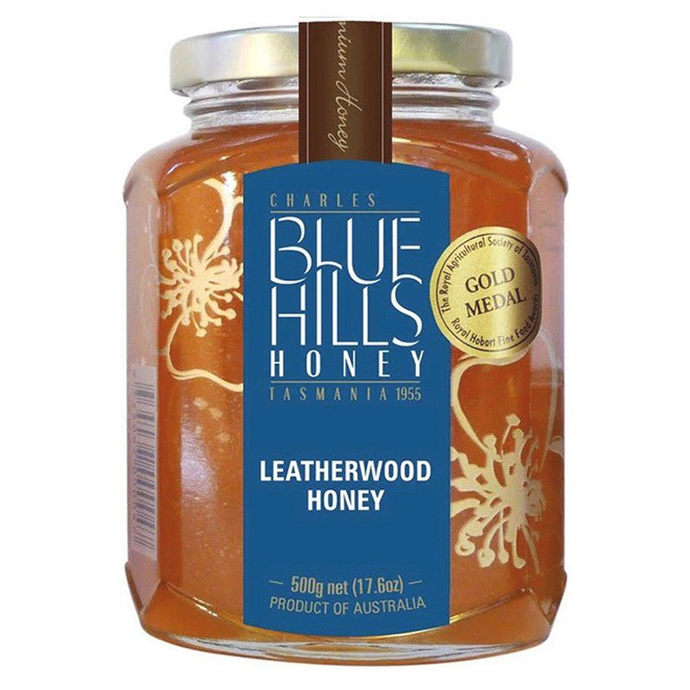 Blue Hills Leatherwood Honey 500g - BeeVitamins