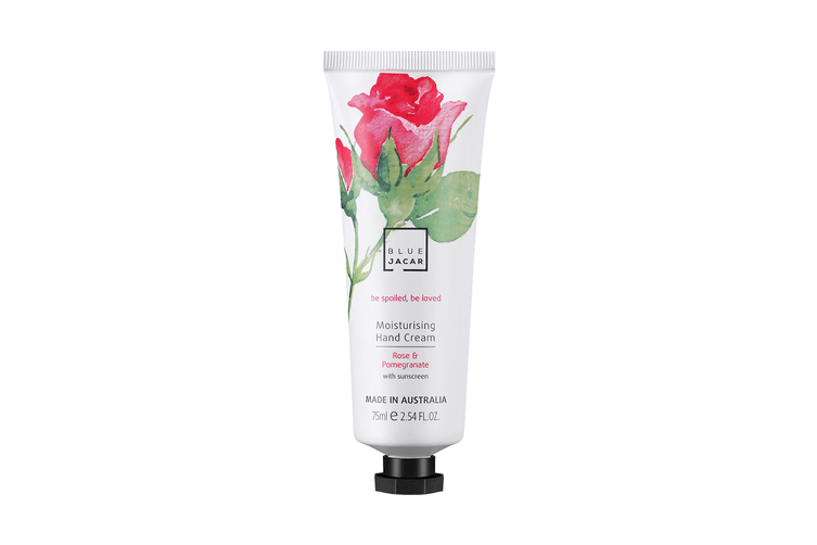 Blue Jacar Moisturising Hand Cream Rose & Pomegranate 75ml - BeeVitamins
