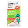 Brauer Baby & Kids Ultra Pure Cod Liver Oil with DHA 90 Soft Capsules - BeeVitamins