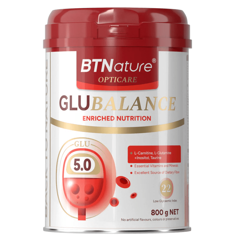 BTNature® OptiCare GluBalance Enriched Nutrition 800g - BeeVitamins
