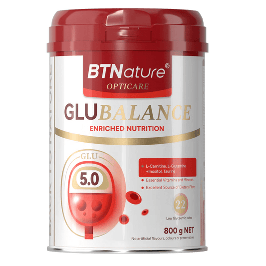 BTNature® OptiCare GluBalance Enriched Nutrition 800g - BeeVitamins