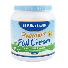 BTNature Premium Full Cream Instant Milk Powder 1Kg