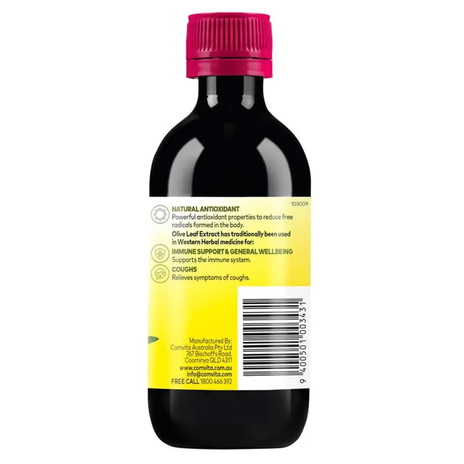 Comvita Children's Olive Leaf Extract 200mL Liquid Mixed Berry Flavour - BeeVitamins