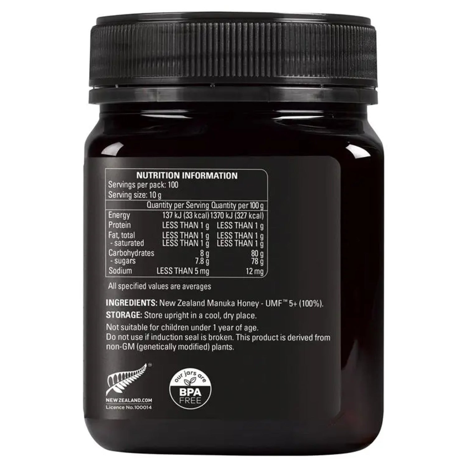 Comvita UMF 5+ 1kg Manuka Honey New Zealand - BeeVitamins