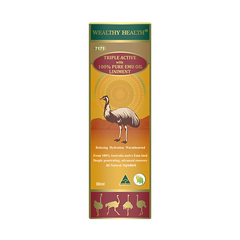 Wealthy Health Triple Active with 100% Pure Emu Oil Liniment