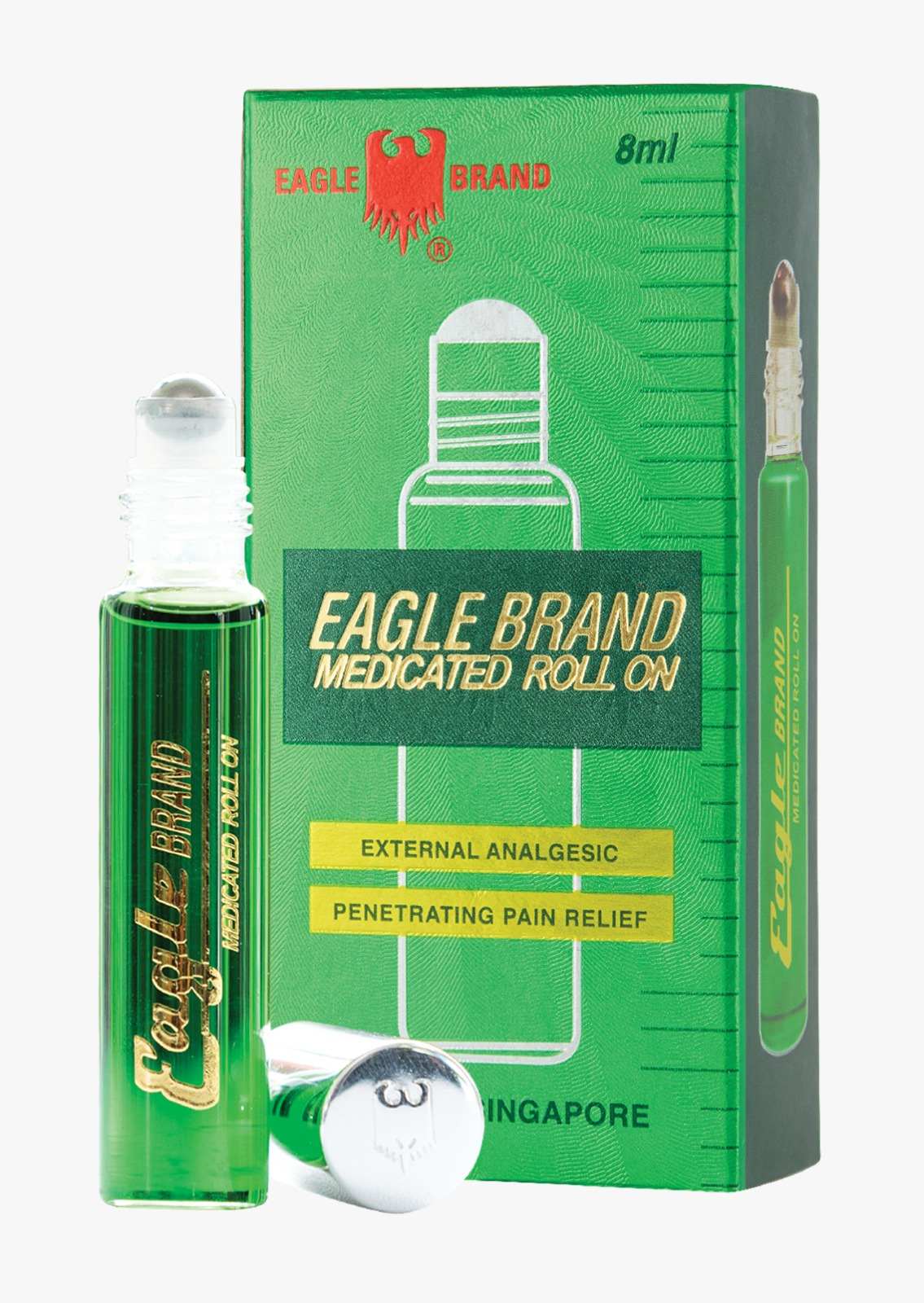 Eagle Brand Medicated Roll On 8ml - BeeVitamins