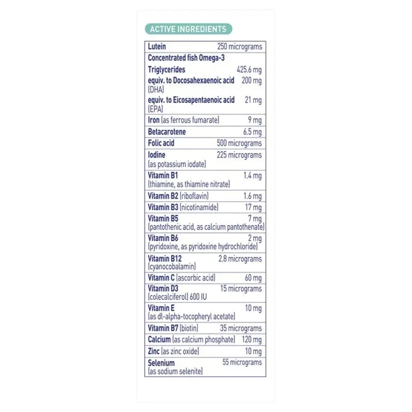 Elevit Breastfeeding 60 Capsules - BeeVitamins