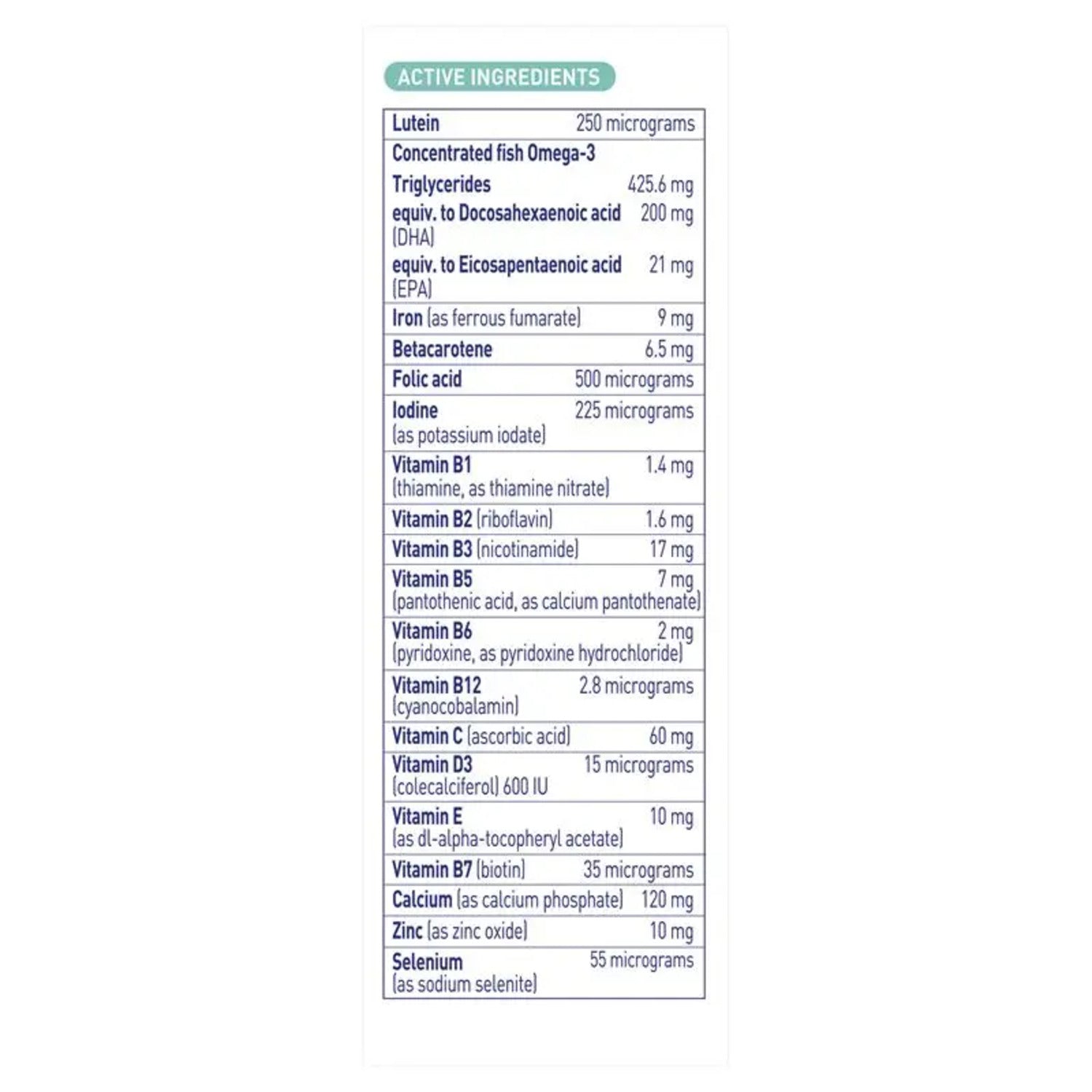 Elevit Breastfeeding 60 Capsules - BeeVitamins
