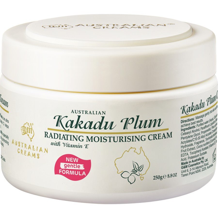G&M Australian Kakadu Plum Moisturising Cream 250g - BeeVitamins