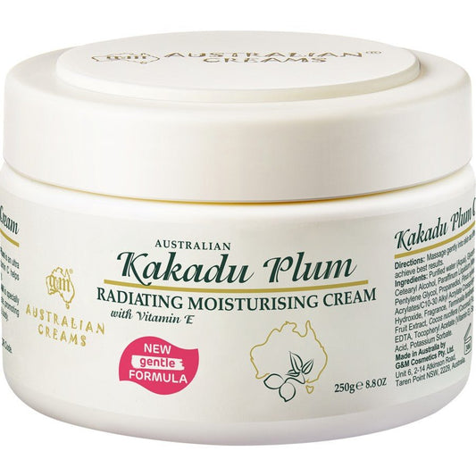 G&M Australian Kakadu Plum Moisturising Cream 250g - BeeVitamins