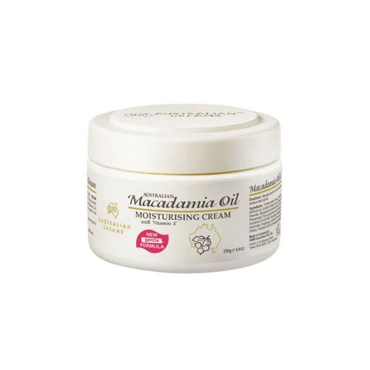 G&M Australian Macadamia Oil Moisturising Cream 250g - BeeVitamins