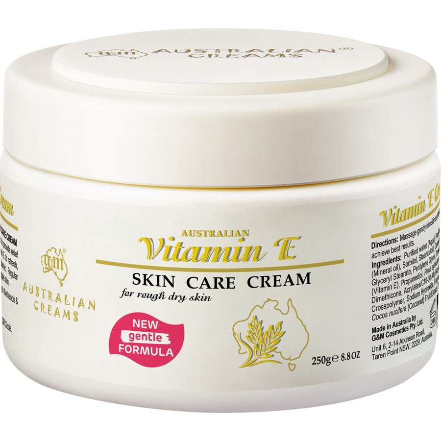 G&M Australian Vitamin E Skin Care Cream 250g - BeeVitamins