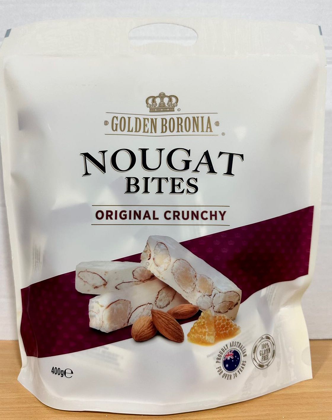 Golden Boronia Original Crunchy Nougat 400g - BeeVitamins