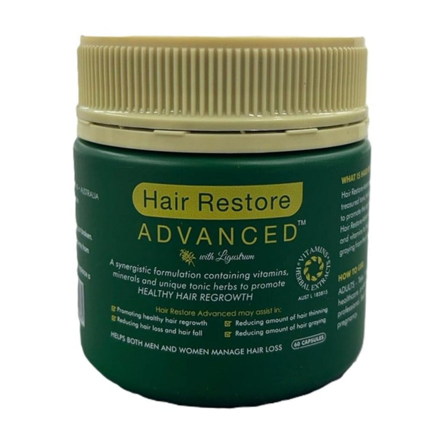 Hair Restore Advanced Mariedent 60 Capsules - BeeVitamins
