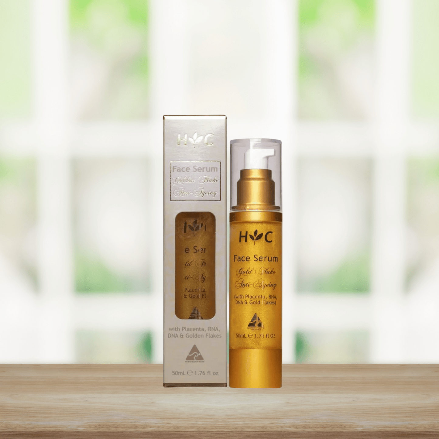 Healthy Care Anti Ageing Gold Flake Face Serum 50mL - BeeVitamins
