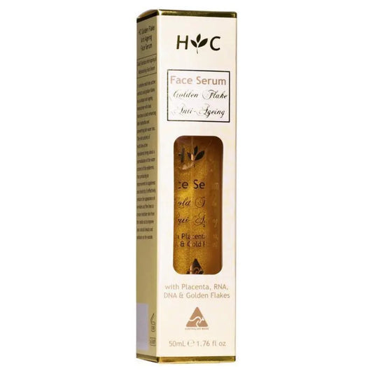 Healthy Care Anti Ageing Gold Flake Face Serum 50mL - BeeVitamins