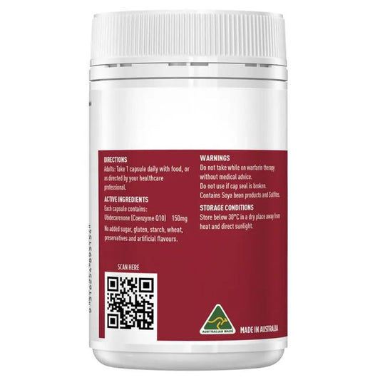 Healthy Care - Co - Enzyme Q10 150mg 100 Capsules - BeeVitamins