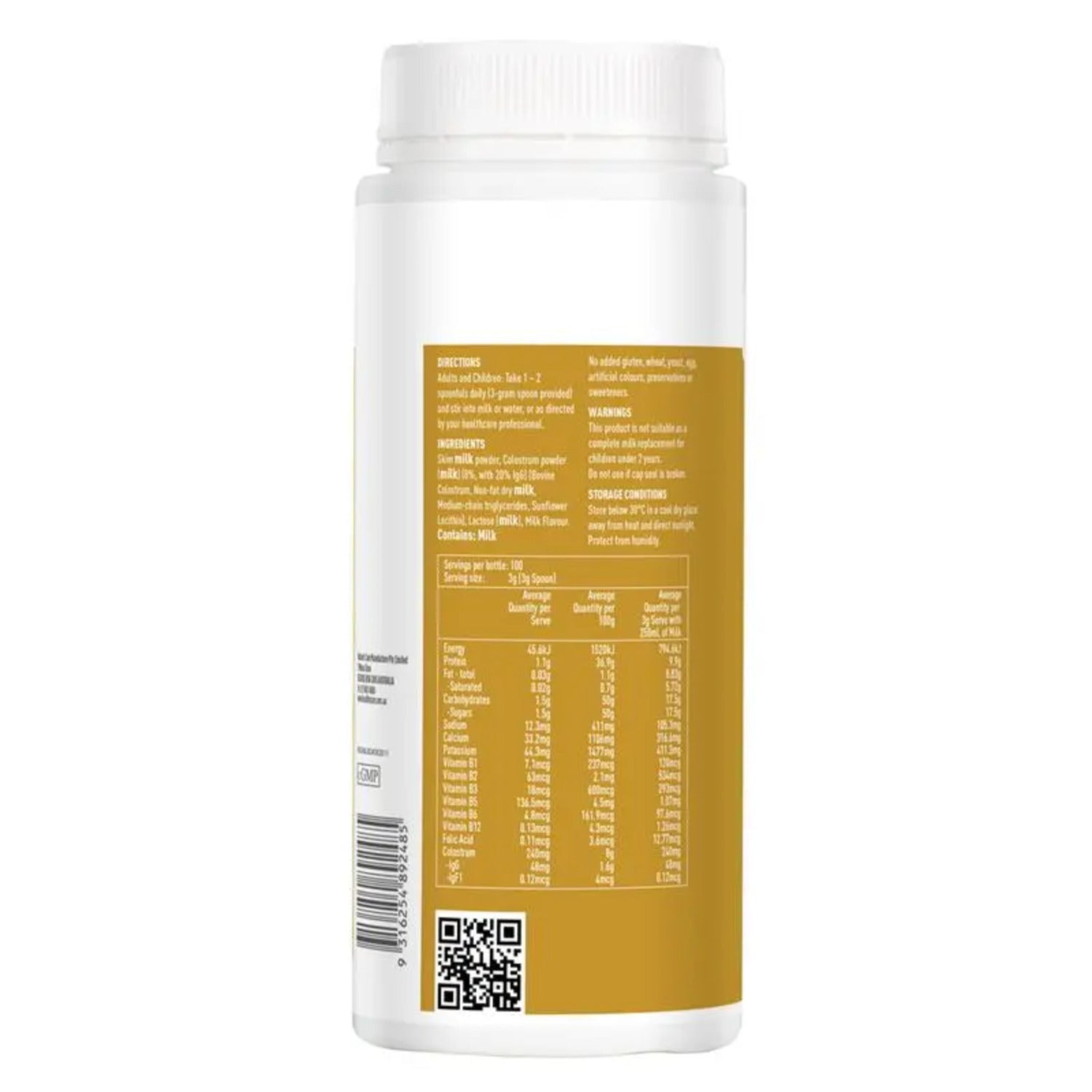 Healthy Care Colostrum Powder 300g - BeeVitamins