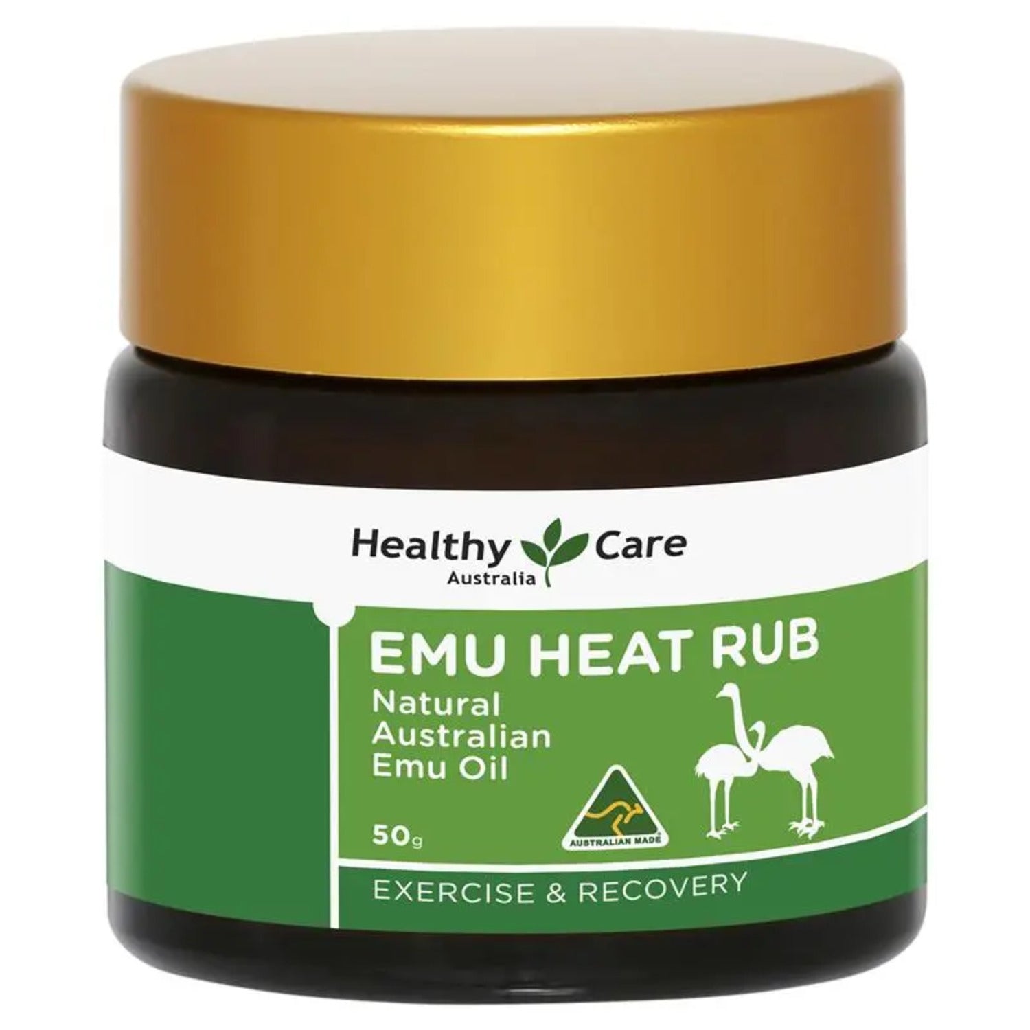 Healthy Care Emu Heat Rub 50g - BeeVitamins
