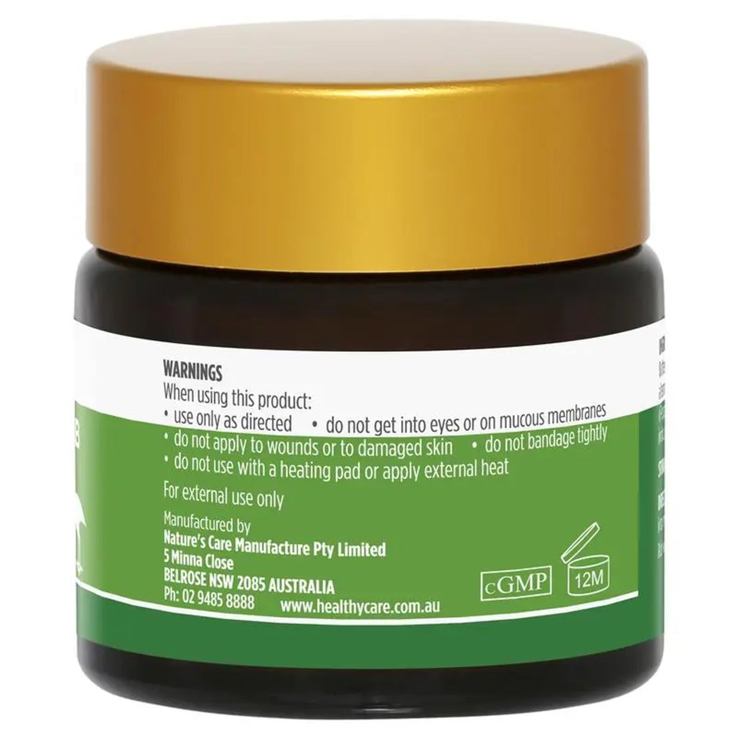 Healthy Care Emu Heat Rub 50g - BeeVitamins