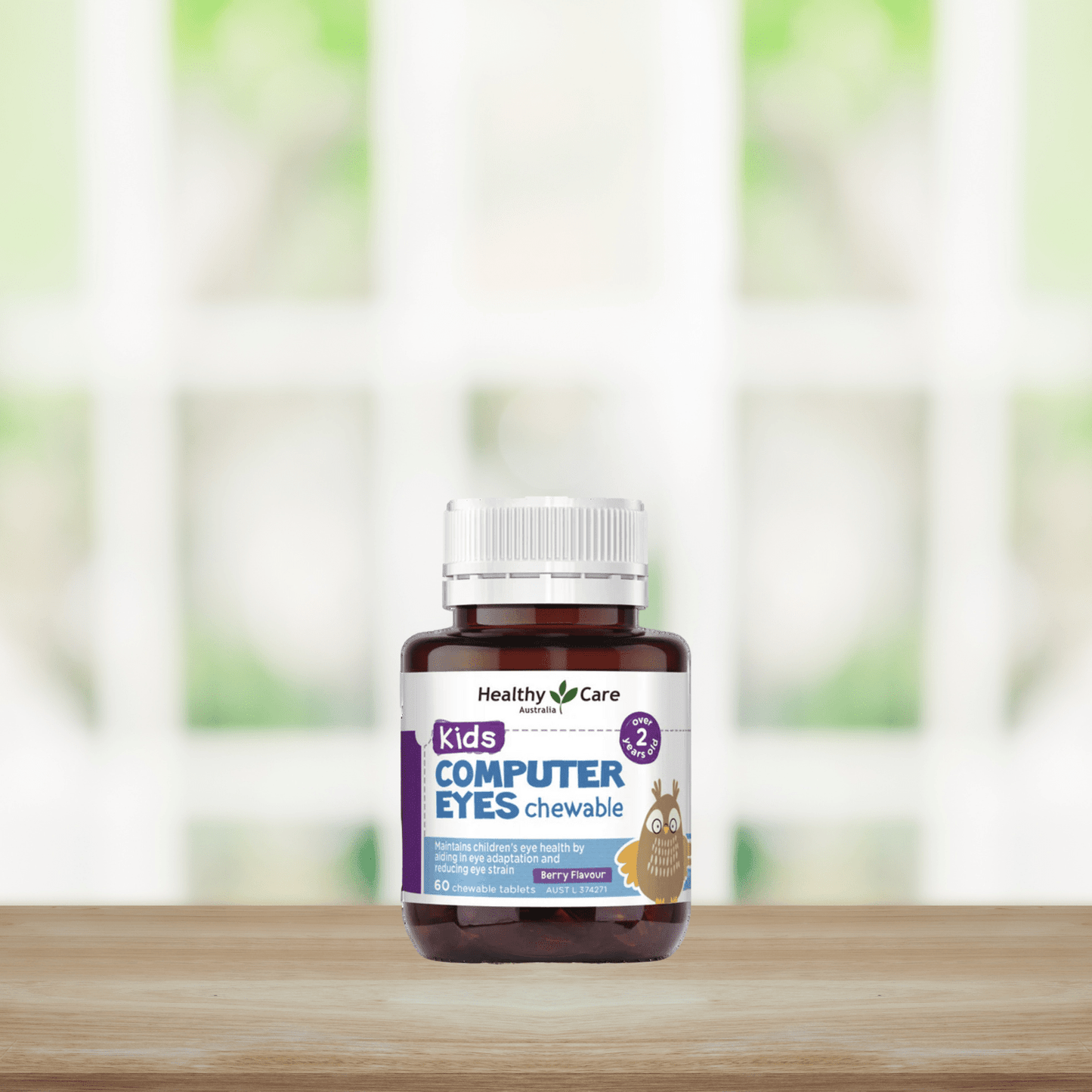 Healthy Care Kids Computer Eyes 60 Chewable Tablets - BeeVitamins