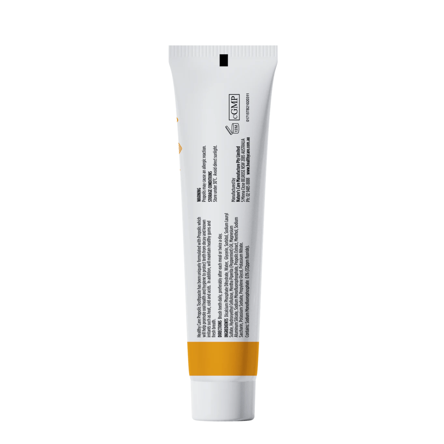 Healthy Care Propolis Toothpaste 120g - BeeVitamins