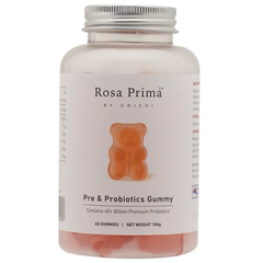 Unichi Rosa Prima Pre & Probiotics Gummies x 60 Gummies