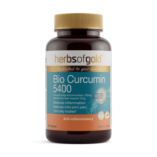 Herbs of Gold Bio Curcumin 5400 / 60 Tablets - BeeVitamins