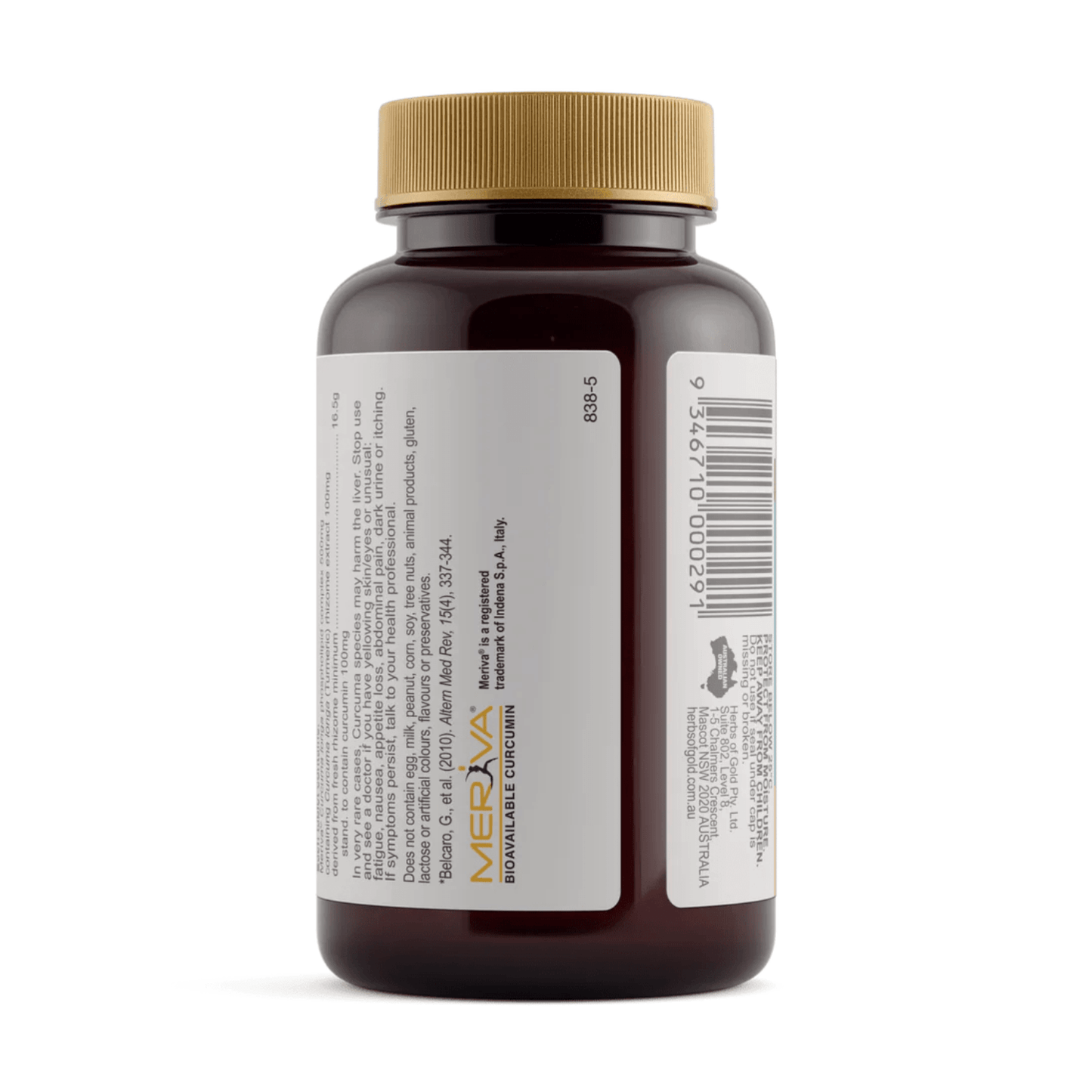 Herbs of Gold Bio Curcumin 5400 / 60 Tablets - BeeVitamins