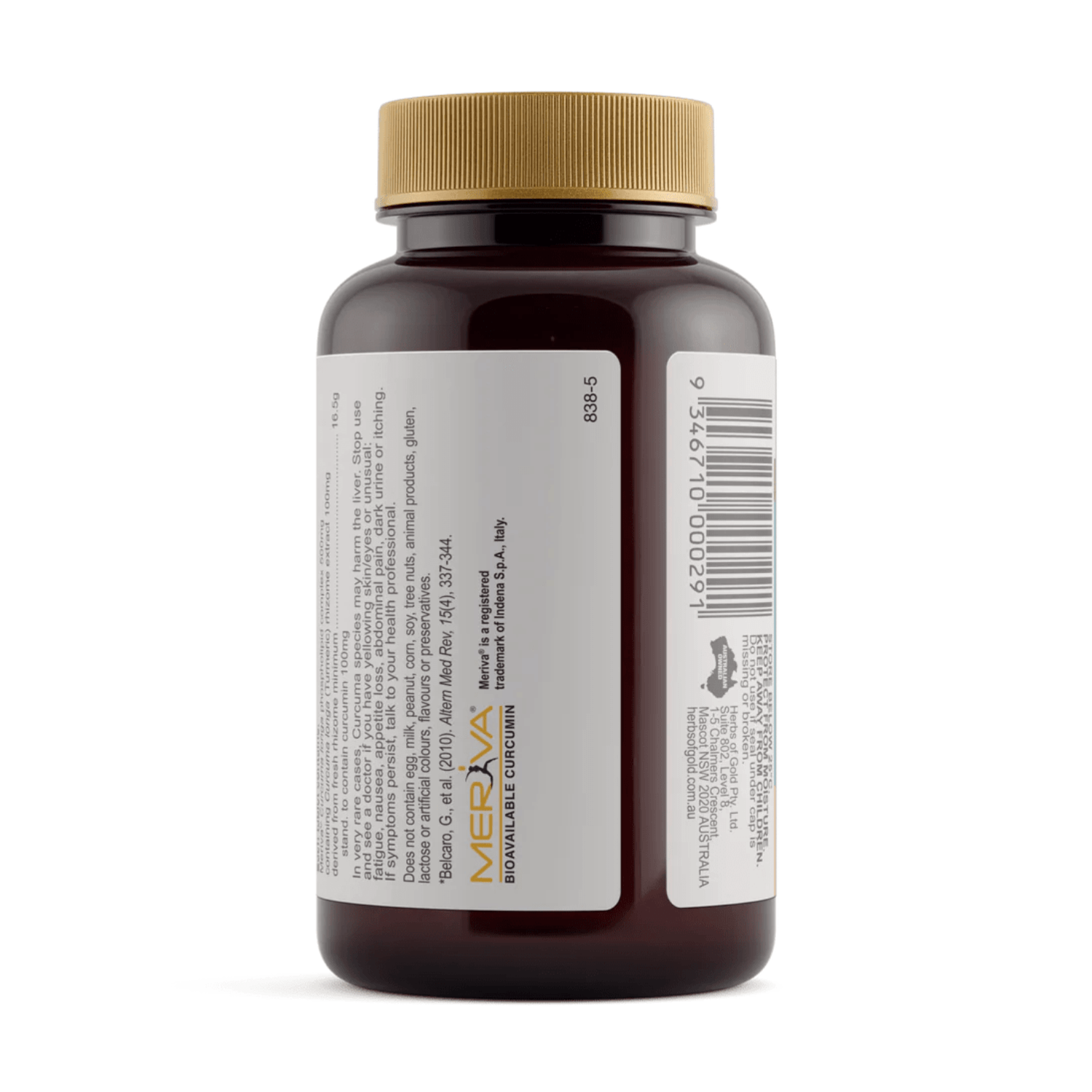 Herbs of Gold Bio Curcumin 5400 / 60 Tablets - BeeVitamins