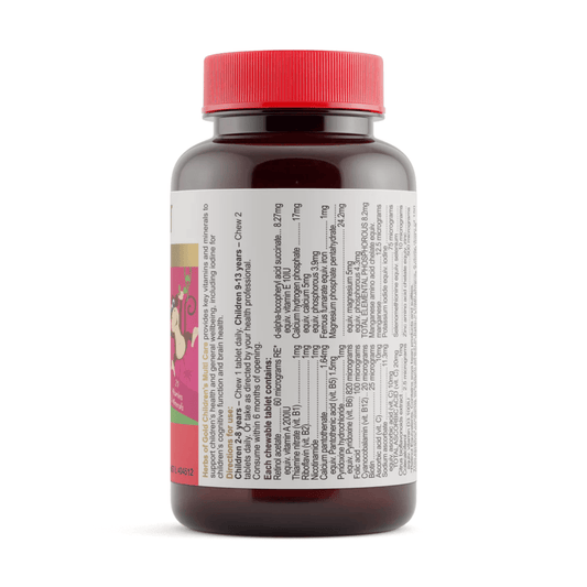 Herbs of Gold Children's Multi Care 60 Chewable Tablets - BeeVitamins