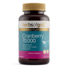Herbs of Gold Cranberry 70000 High Strength / 50 Tablets - BeeVitamins
