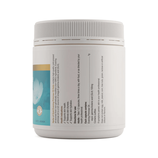 Herbs of Gold Evening Primrose Oil Daily 200 Capsules - BeeVitamins