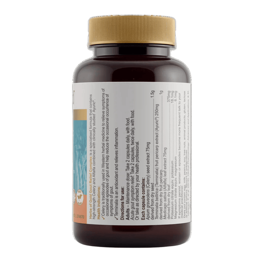 Herbs of Gold Gout Relief 60 Capsules - BeeVitamins