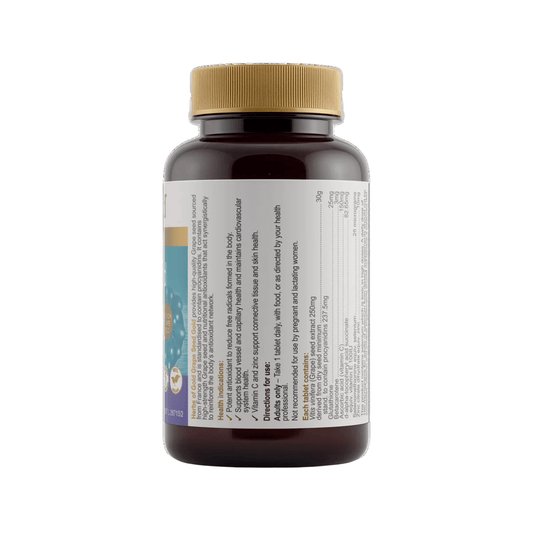 Herbs of Gold Grape Seed Gold 60 Tablets - BeeVitamins