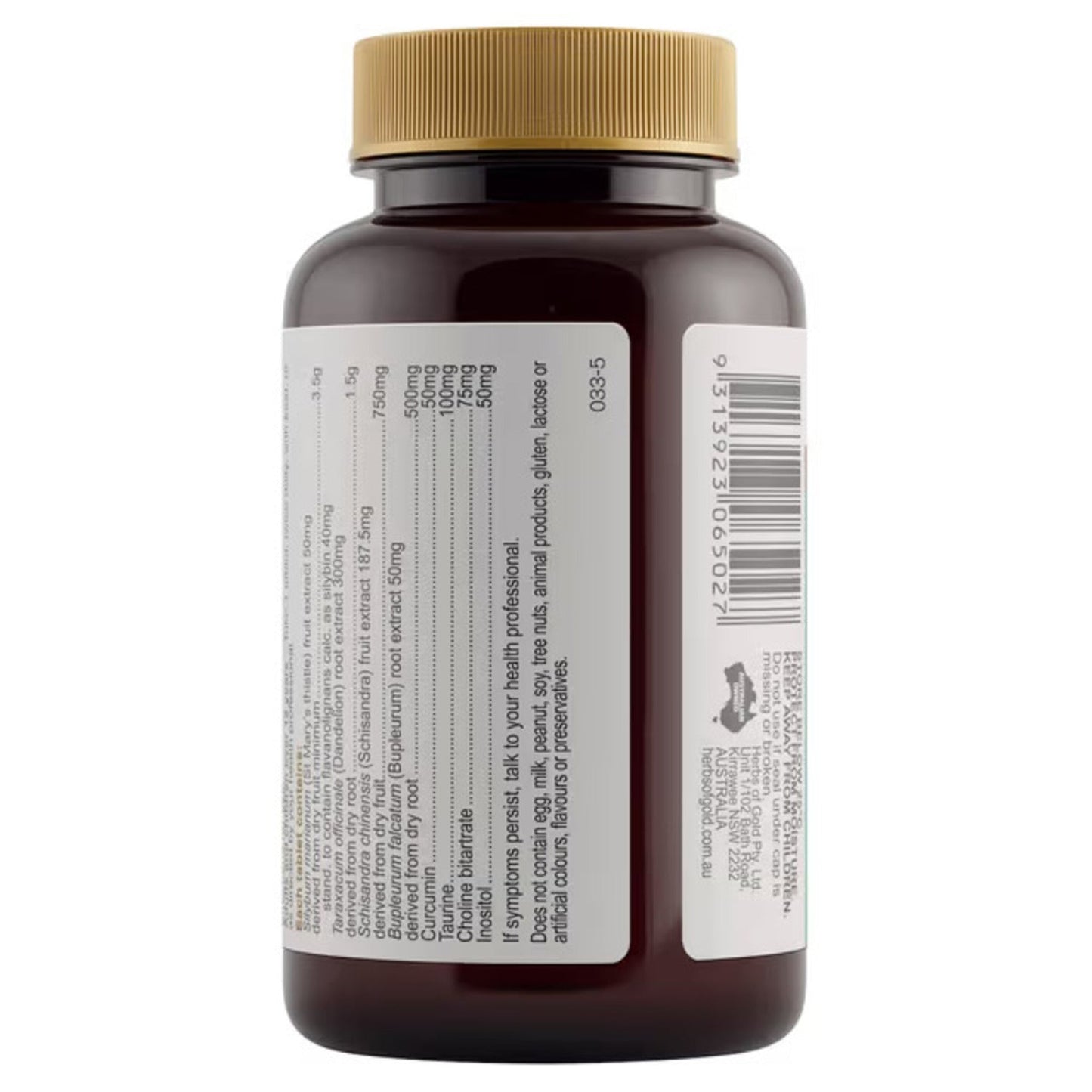 Herbs of Gold Liver Care 60 Tablets - BeeVitamins