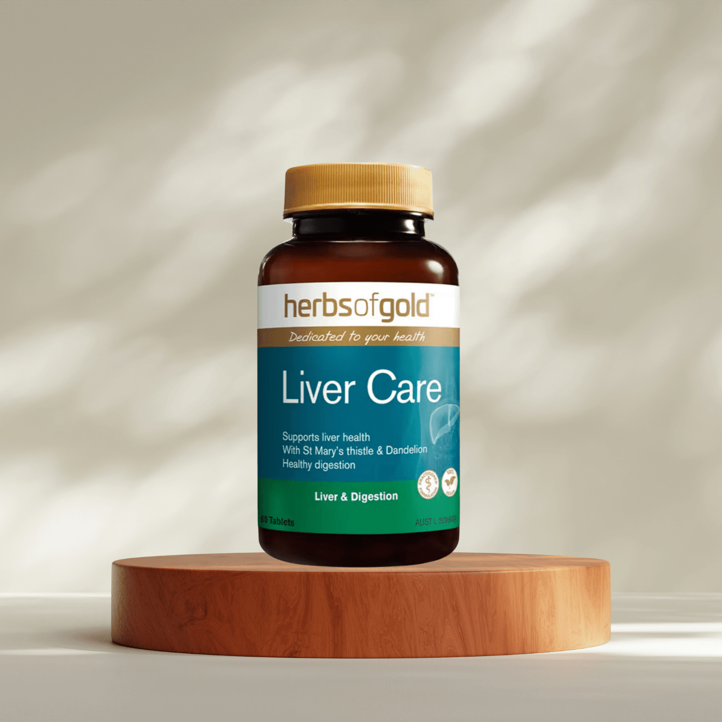 Herbs of Gold Liver Care 60 Tablets - BeeVitamins