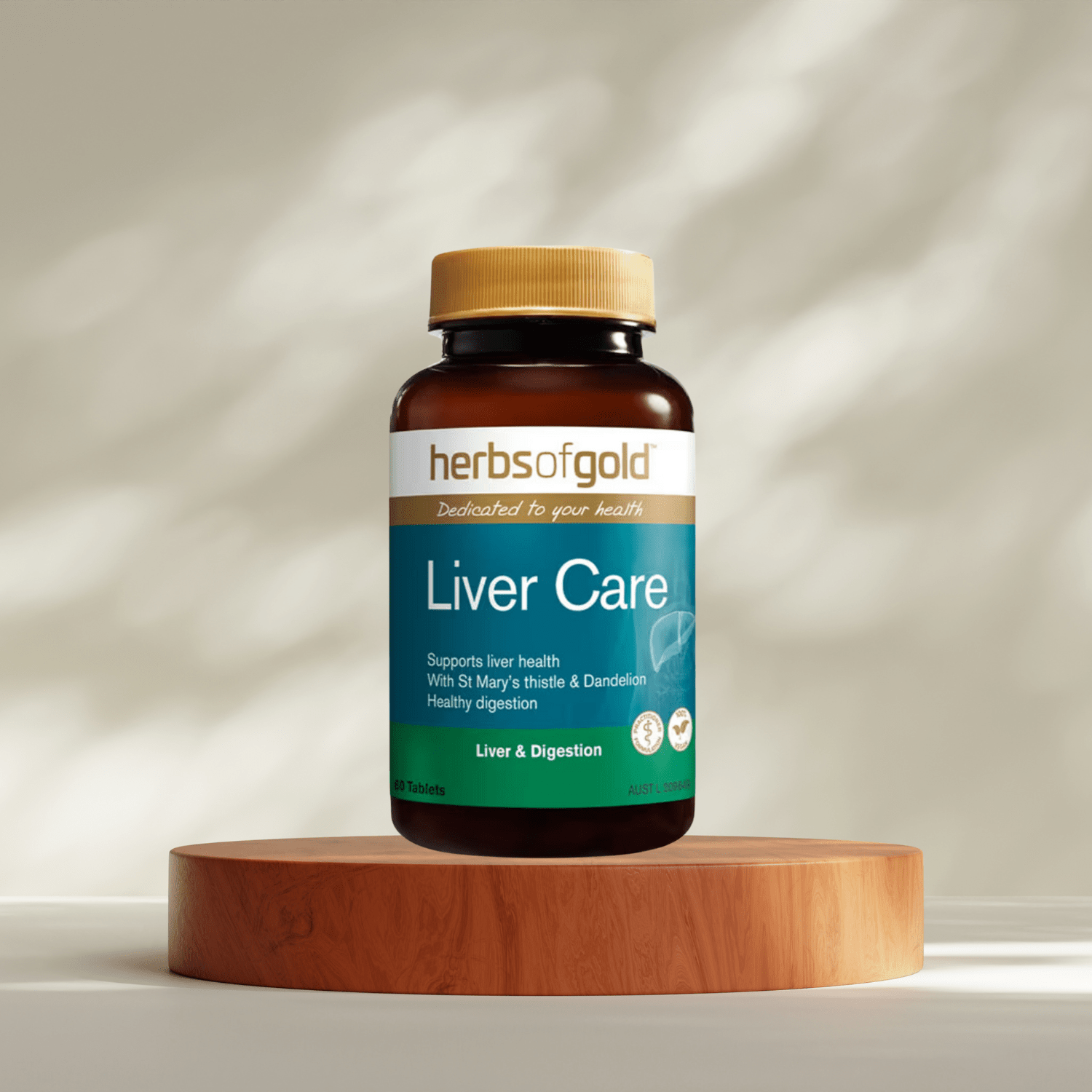 Herbs of Gold Liver Care 60 Tablets - BeeVitamins