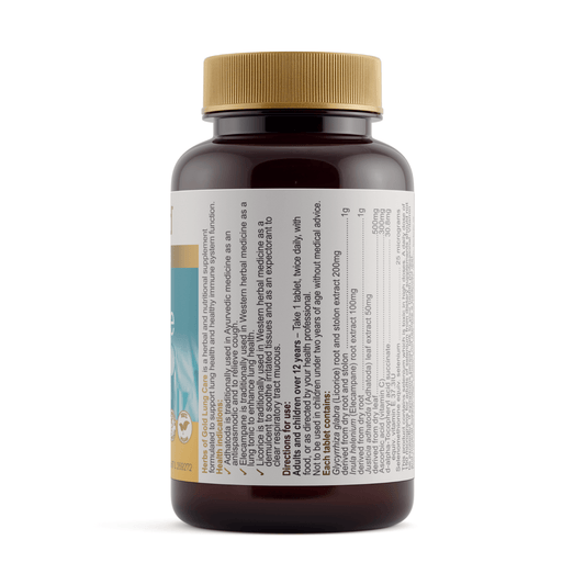 Herbs of Gold Lung Care 60 Tablets - BeeVitamins