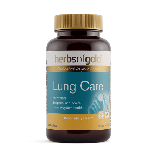 Herbs of Gold Lung Care 60 Tablets - BeeVitamins