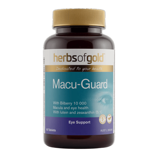 Herbs of Gold Macu - Guard with Bilberry 10000 / 60 Tablets - BeeVitamins