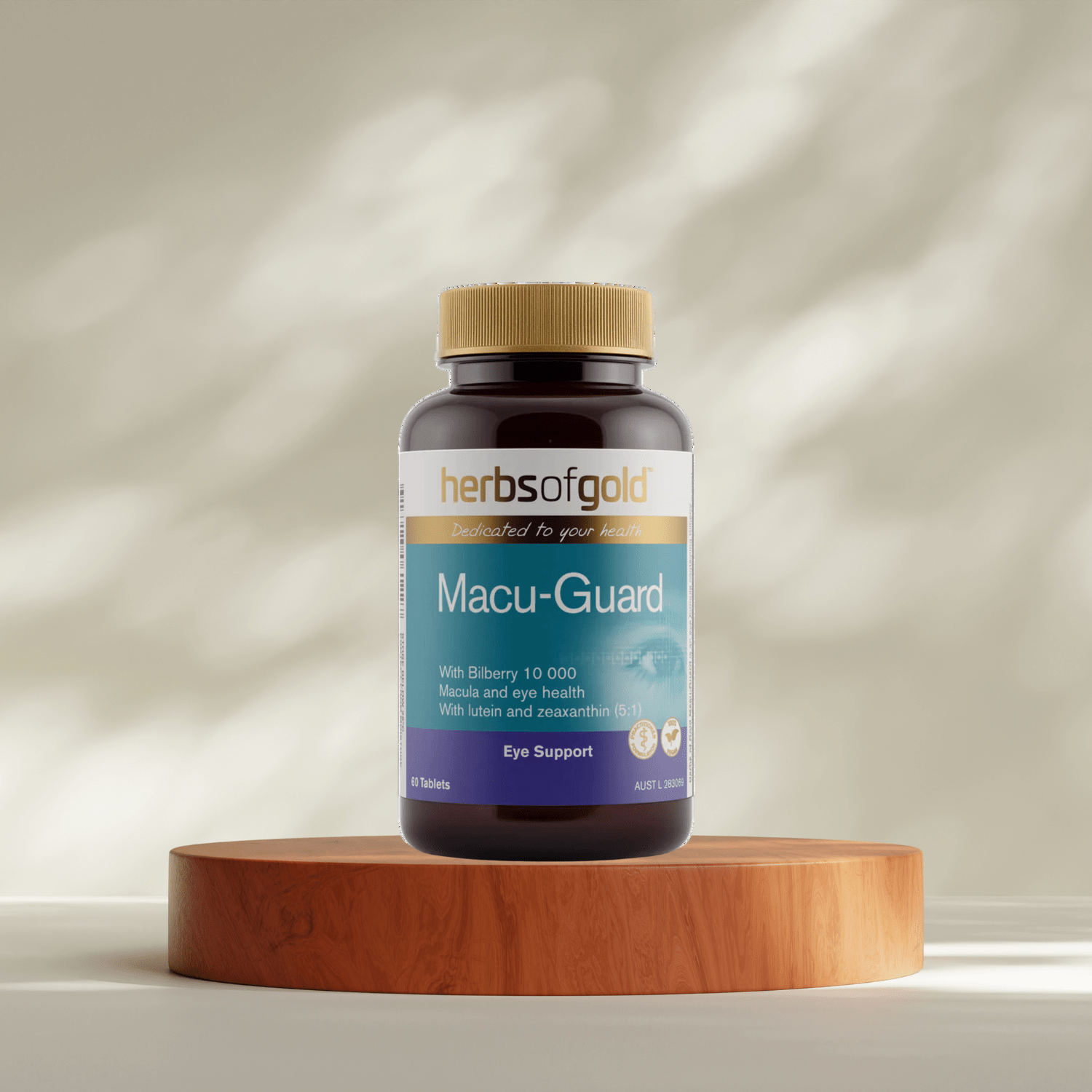 Herbs of Gold Macu - Guard with Bilberry 10000 / 60 Tablets - BeeVitamins